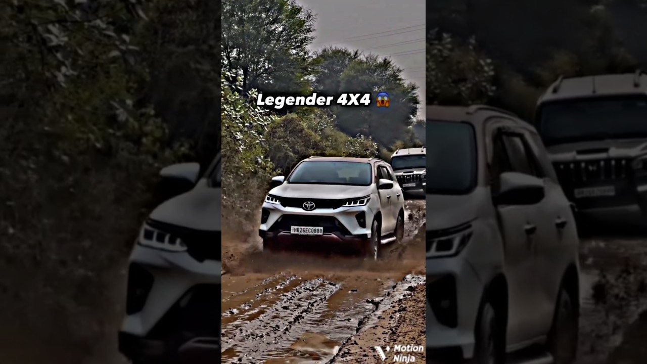 Fortuner Legender V/S Scorpio S11 Off-roading Power 💪🏻😎 | #automobile #trendingshorts #offroad #thar