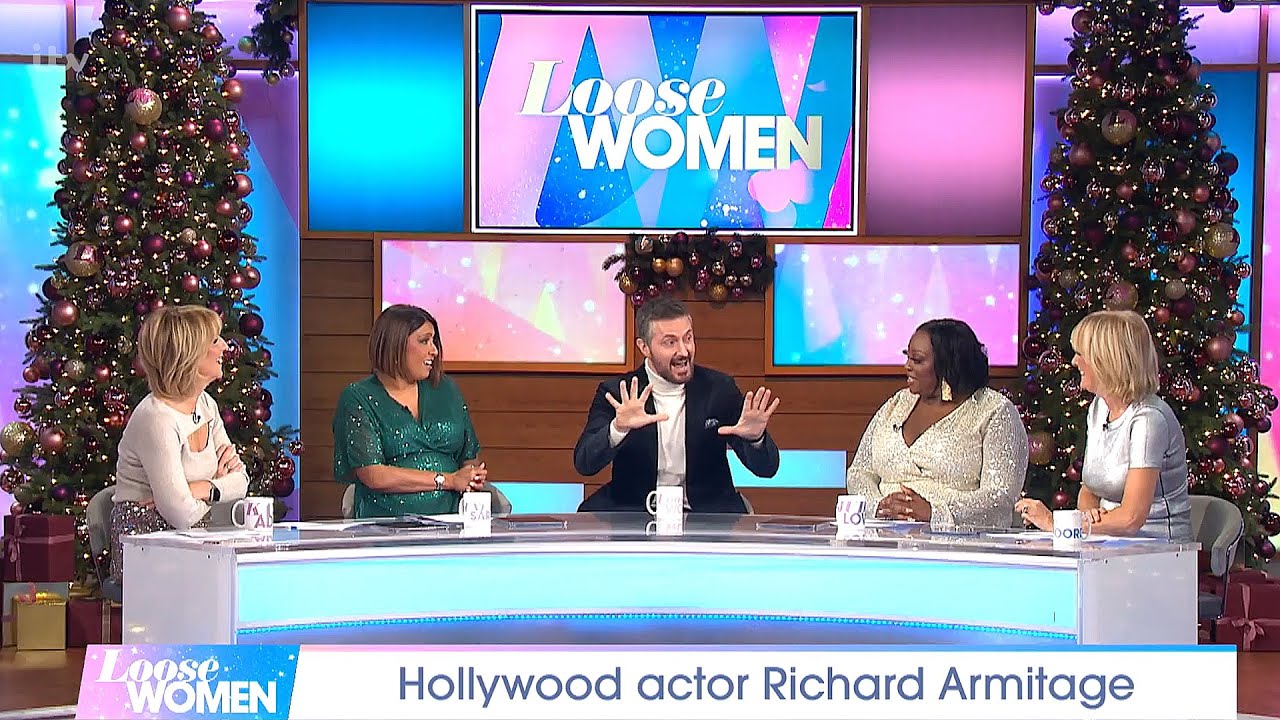 Ричард Армитидж в шоу Loose Women 29.12.2023