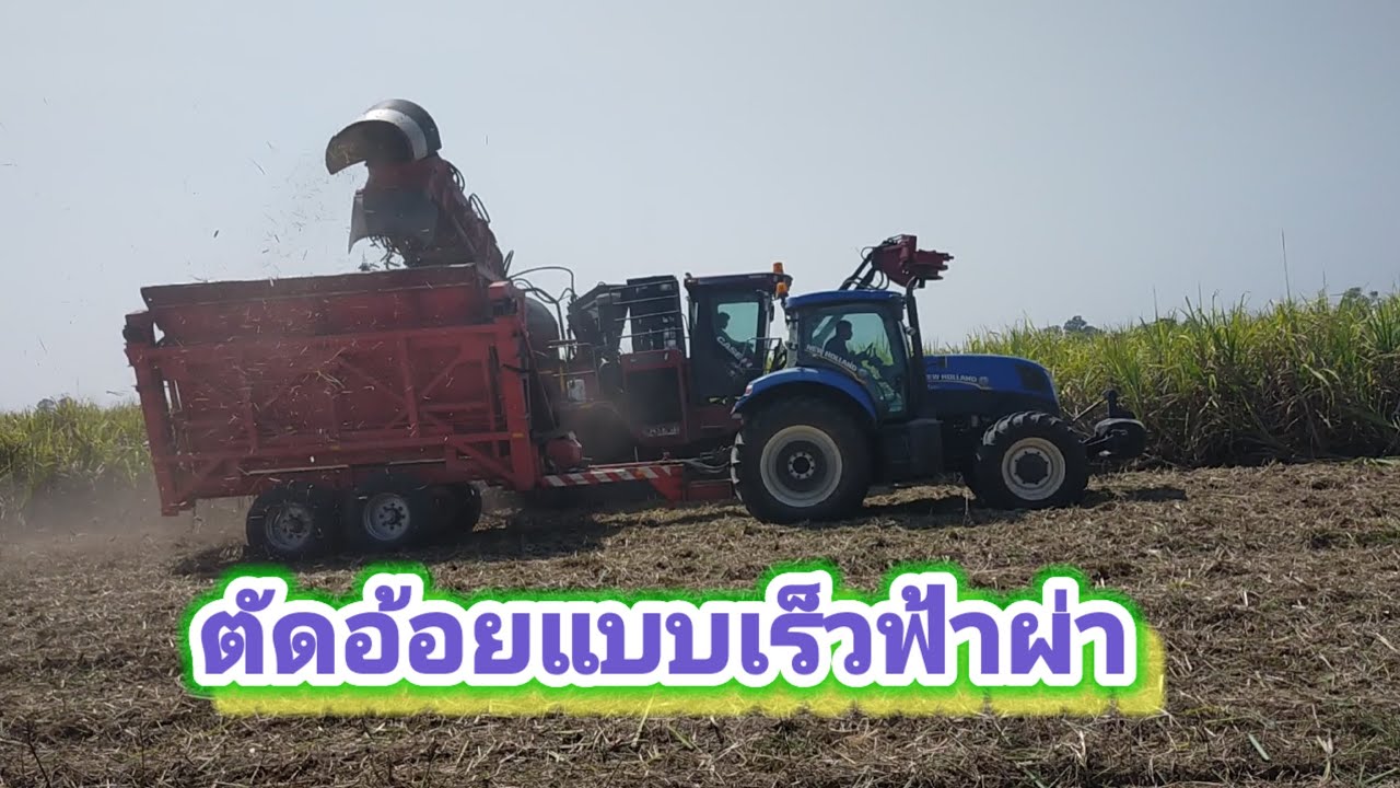 ตัดอ้อยแบบเร็วฟ้าผ่า EP 64/69 #รถตัดอ้อย #รถไถ #รถกระเช้า 