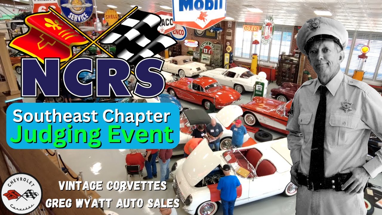 NCRS Corvette Judging Event at Greg Wyatt's Vintage Corvettes!