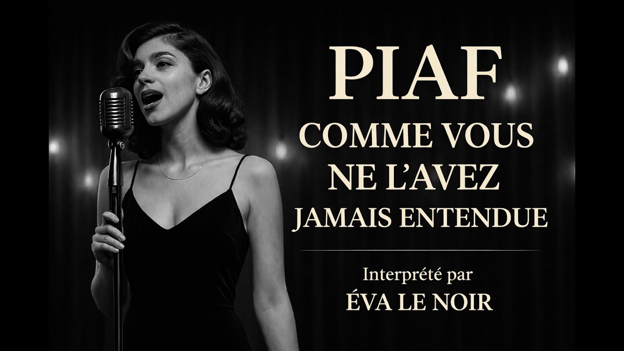 Edith Piaf Jazz Covers – Timeless French Classics | Eva Le Noir
