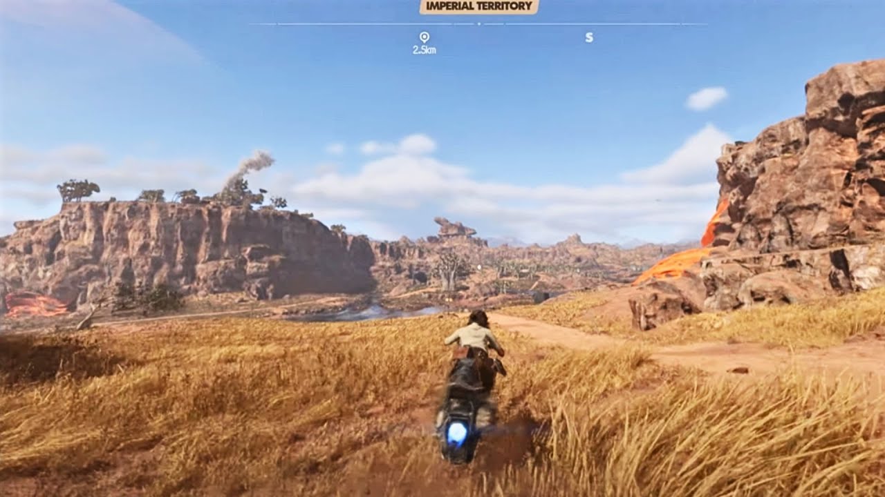 HOW BIG IS THE MAP in Star Wars Outlaws? Ride Across the Planets (FAST)