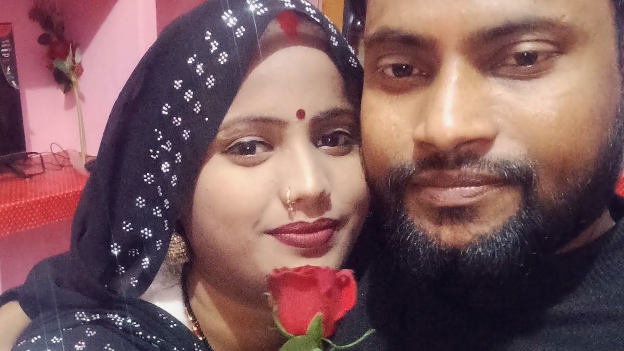 #happy Rose Day #my husband ke sath#