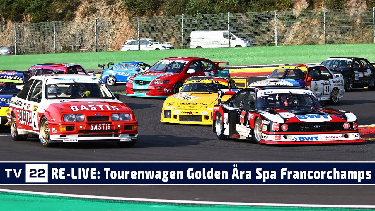 🇩🇪 RE-LIVE: Tourenwagen Golden Ära Rennen 1 in Spa-Francorchamps 2024