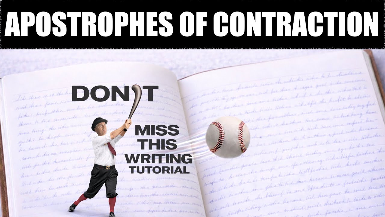 🍏  Don&rsquo;t get confused! The APOSTROPHE of CONTRACTION made easy