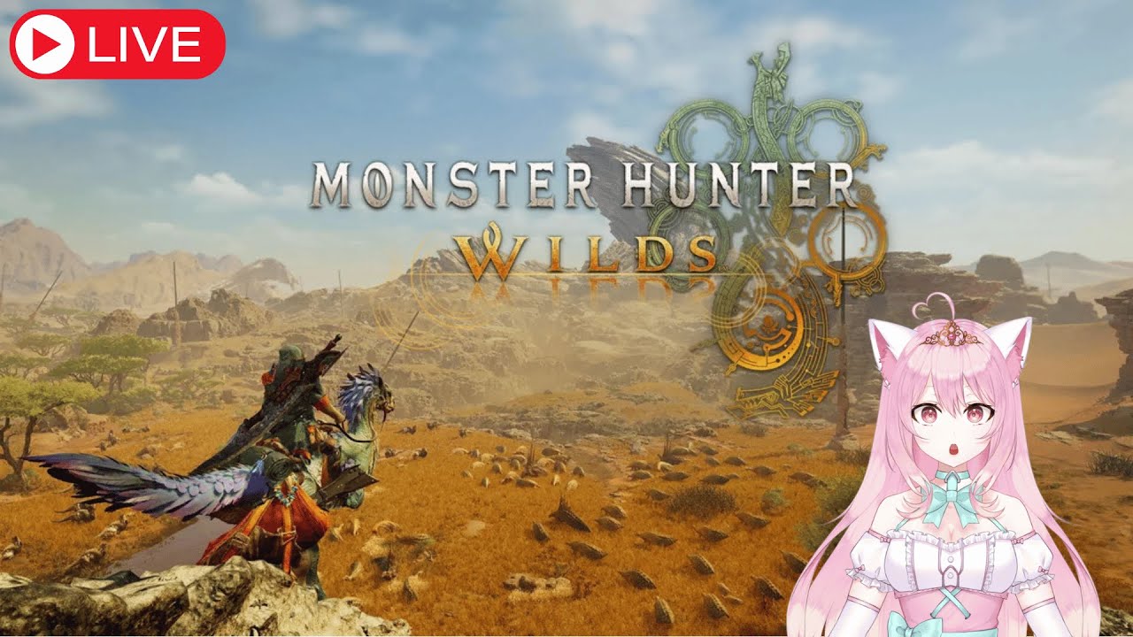 Monster Hunter Wilds 🩷 Community Hunts! 🩷 Watch on twitch for better quality