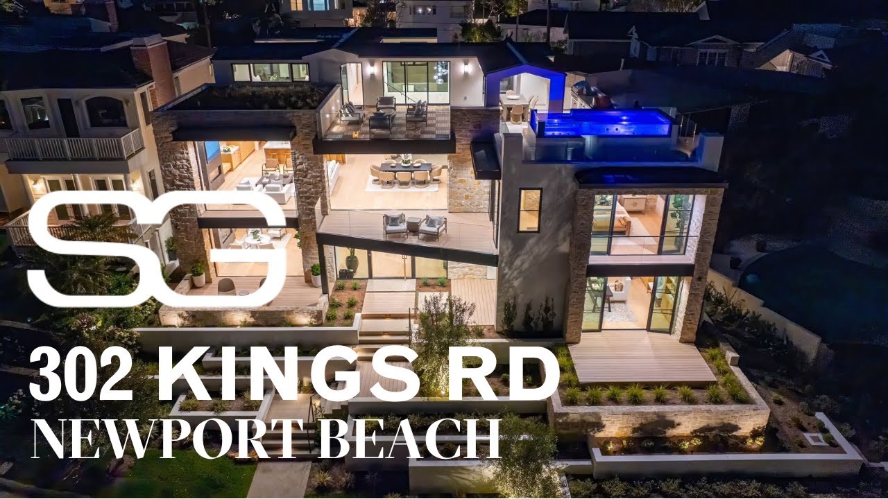 Newport Beach Haven: 6 Bed 9 Bath, 6,550 SF | Andy Stavros
