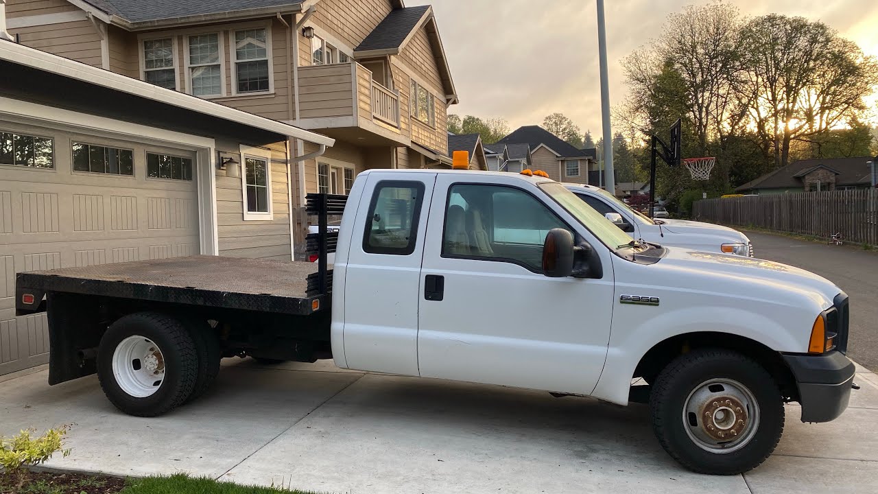 New Pressure Washing Flatbed Truck Coming- F350 Dually