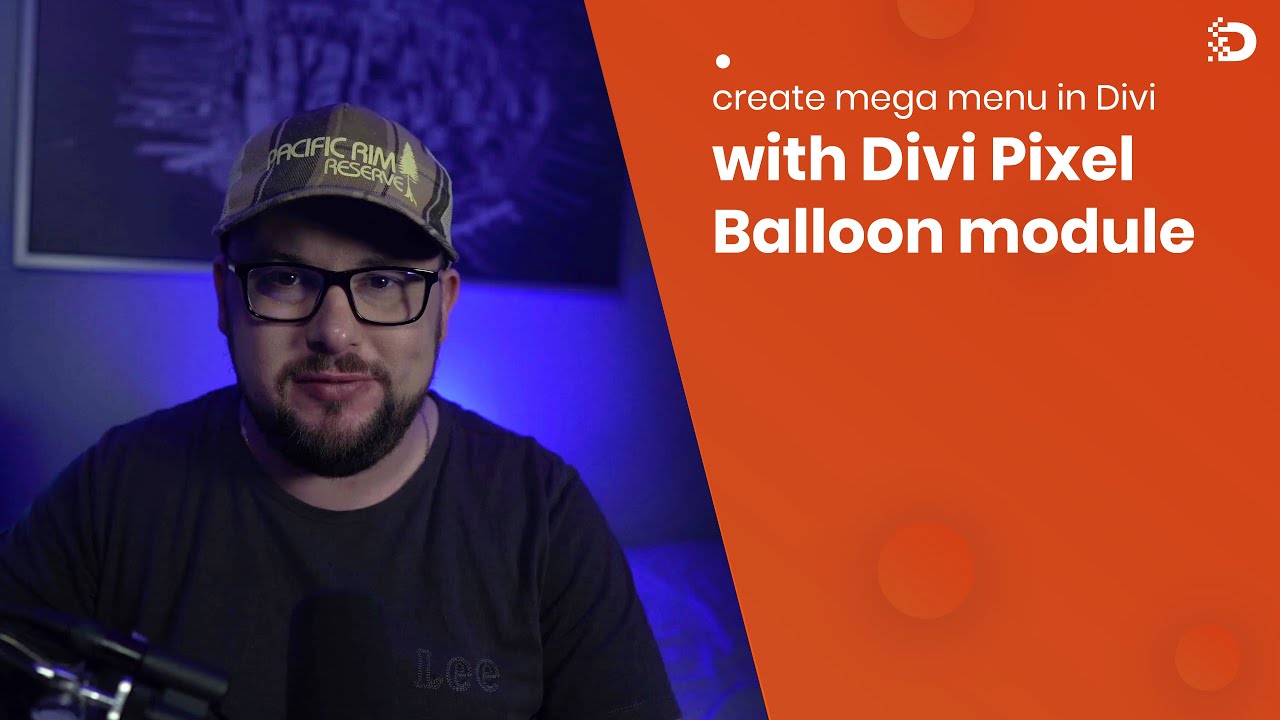 Create Mega Menu in Divi using the Divi Pixel Balloon Module