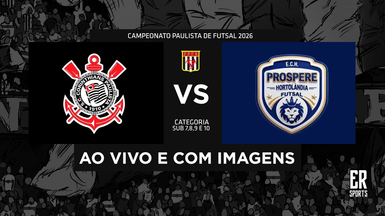 CORINTHIANS X HORTOL&Acirc;NDIA - SUB 7 | 12/09/2026 | AO VIVO | CAMPEONATO PAULISTA A1