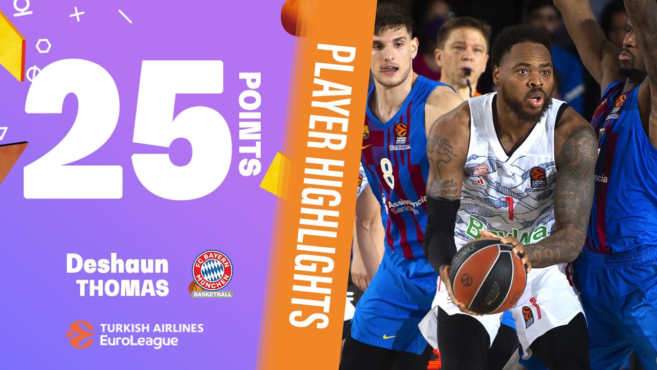 Deshaun Thomas on fire! | Player Highligths | Turkish Airlines EuroLeague