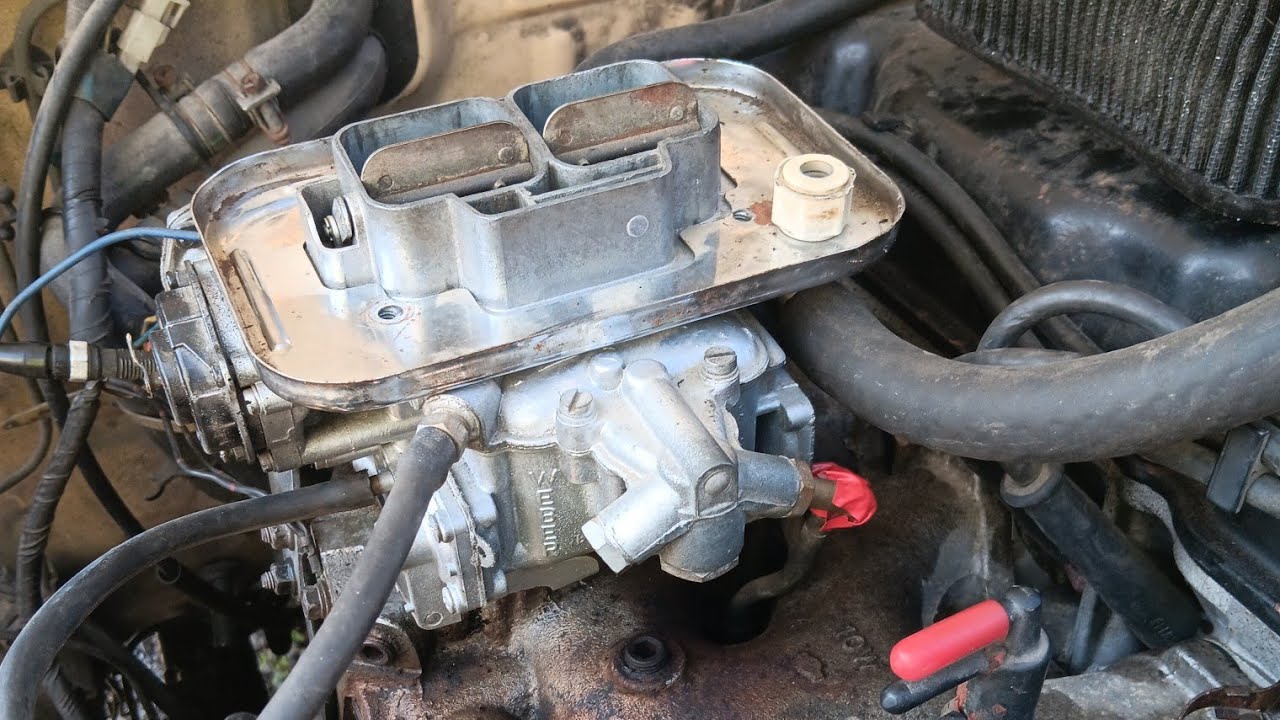 Nissan 720 Pickup Weber DGAV 3236 32/36 Carburetor Swap 