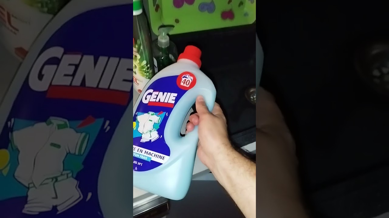 Deux nouvelles lessive la sendil et génie machine