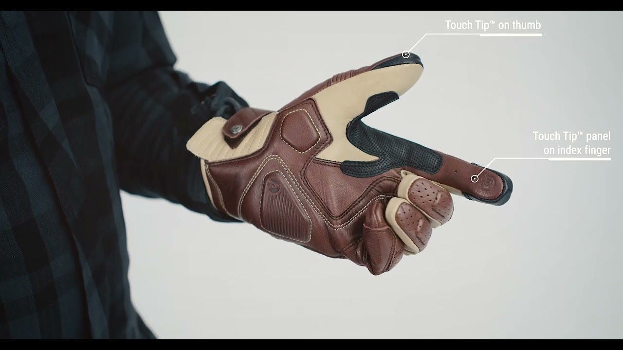 SHIMA AVIATOR I Vintage Leather Gloves