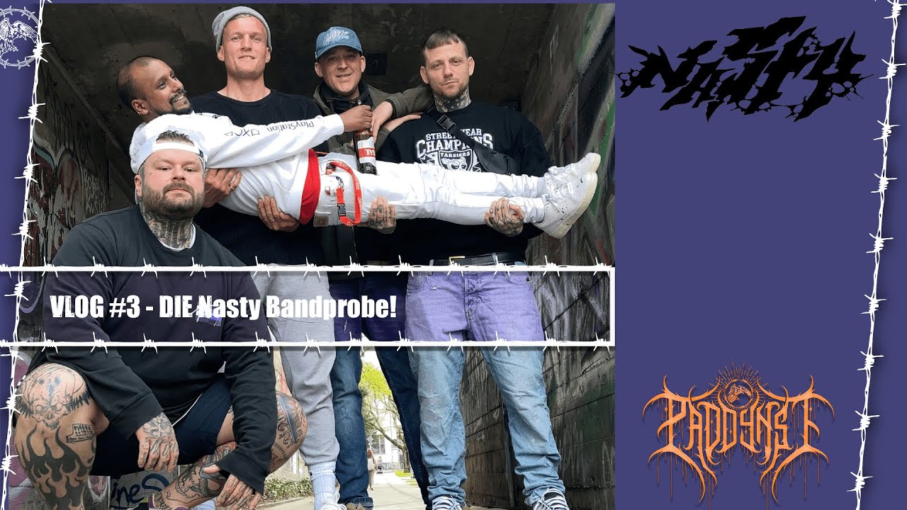Die Nasty Bandprobe! - VLOG#3 - #nastybandofficial #nastylc