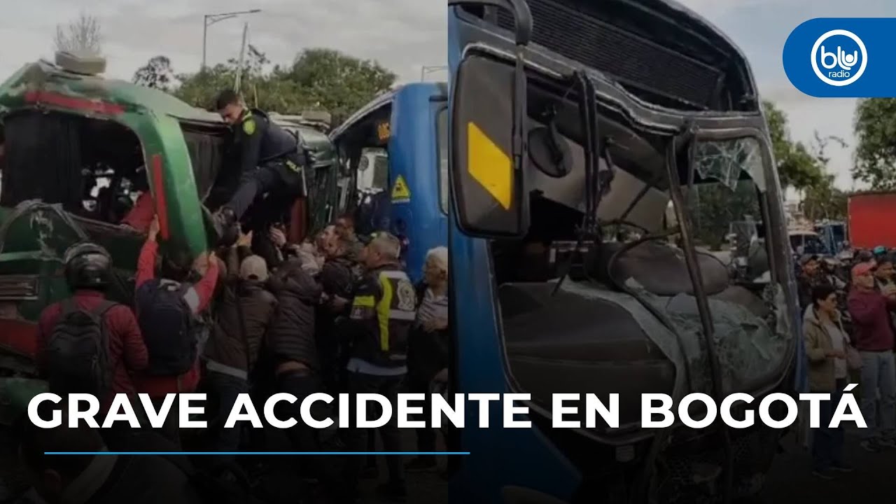 Choque múltiple en el sur de Bogotá deja 29 heridos: conductor relata lo que sucedió