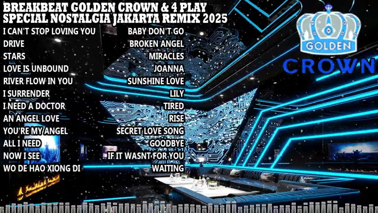 BREAKBEAT GOLDEN CROWN & 4 PLAY SPECIAL NOSTALGIA JAKARTA REMIX 2025