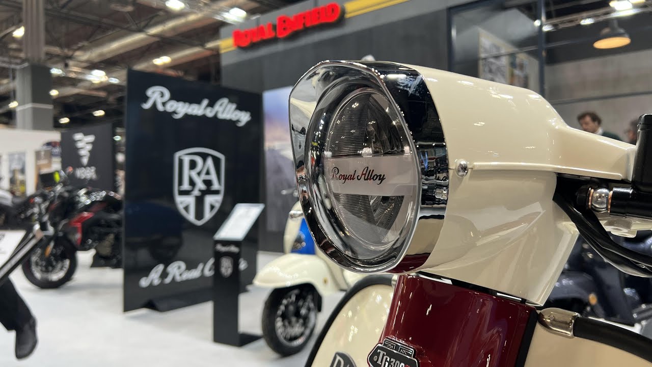 Amazing New Royal Alloy Classic Scooters For 2022