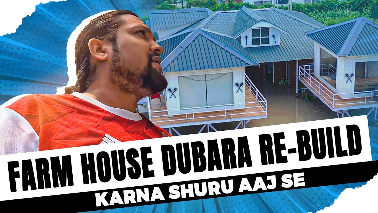 Farm house dubara Re-build karna shuru Aaj Se | Tatva K Vlogs