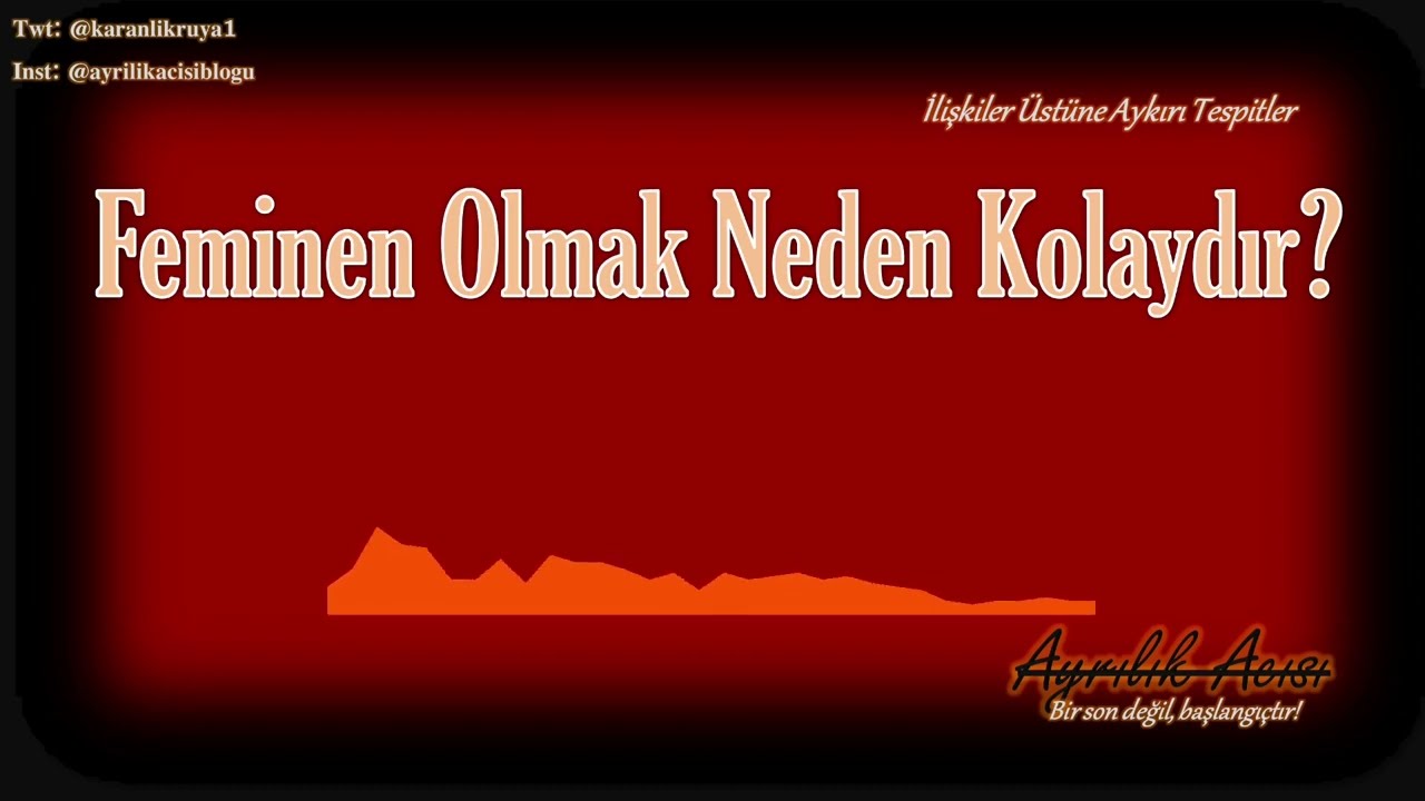 Feminen Olmak Kolayken, Maskülen Olmak Neden Zordur?