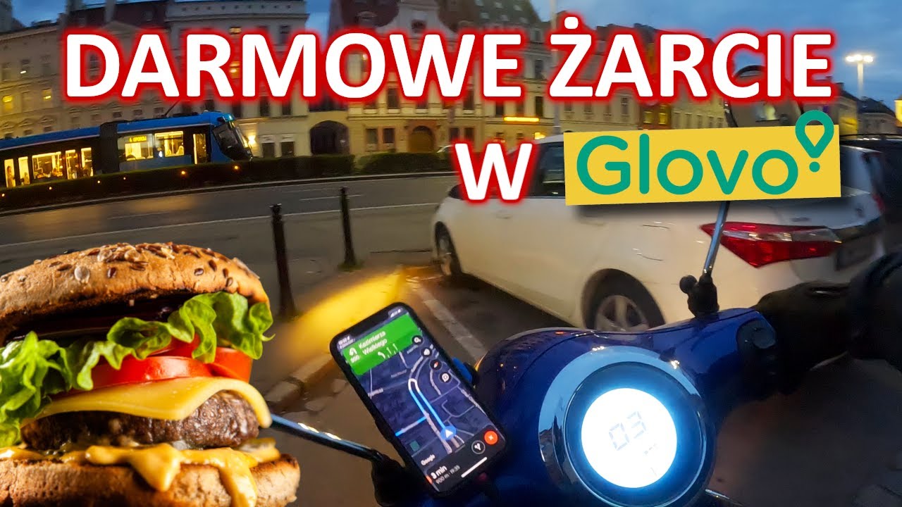 PRZEZ BŁĄD GLOVO DOSTAŁEM BURGERA - Dostawca jedzenia