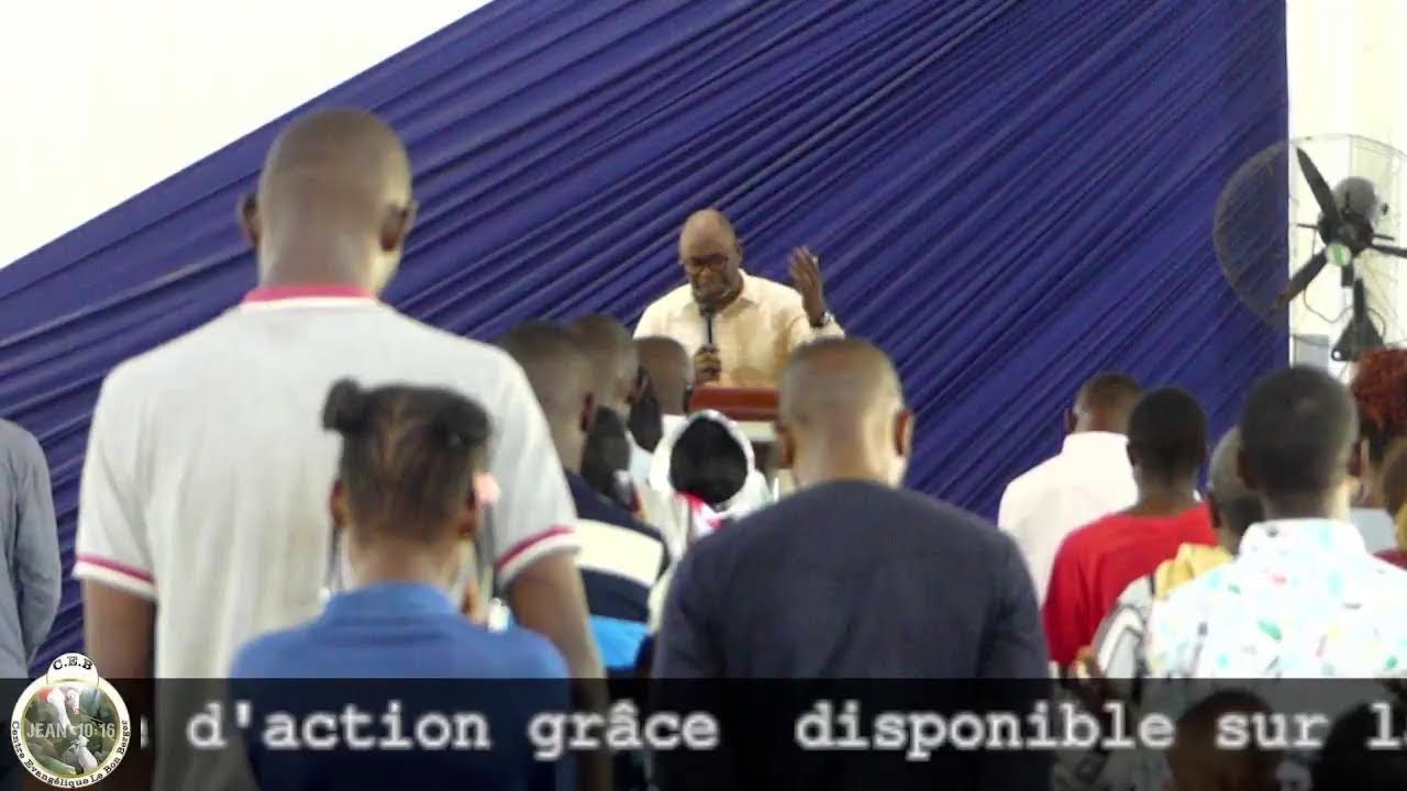 CULTE D'ACTION DE GRÂCR DU DIMANCHE 01/03/2026 AVEC LE DOCTEUR GHISLAIN LIBOKO