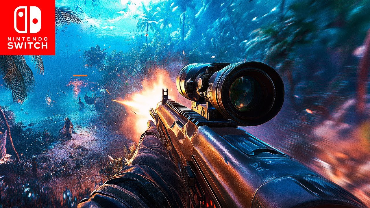MELHORES jogos FPS do Nintendo Switch para você JOGAR!