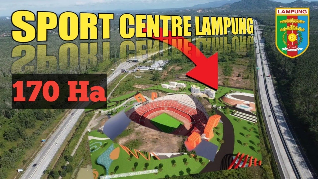 di lokasi ini bakal di bangun SPORT CENTRE LAMPUNG, Kota baru Lampung Selatan