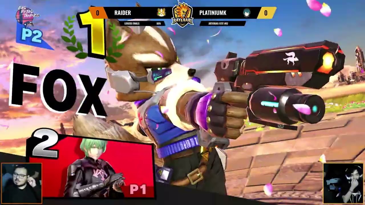 Artórias Fest 02 - Losers Final - Raider Vs. PlatiniumK - SSBU