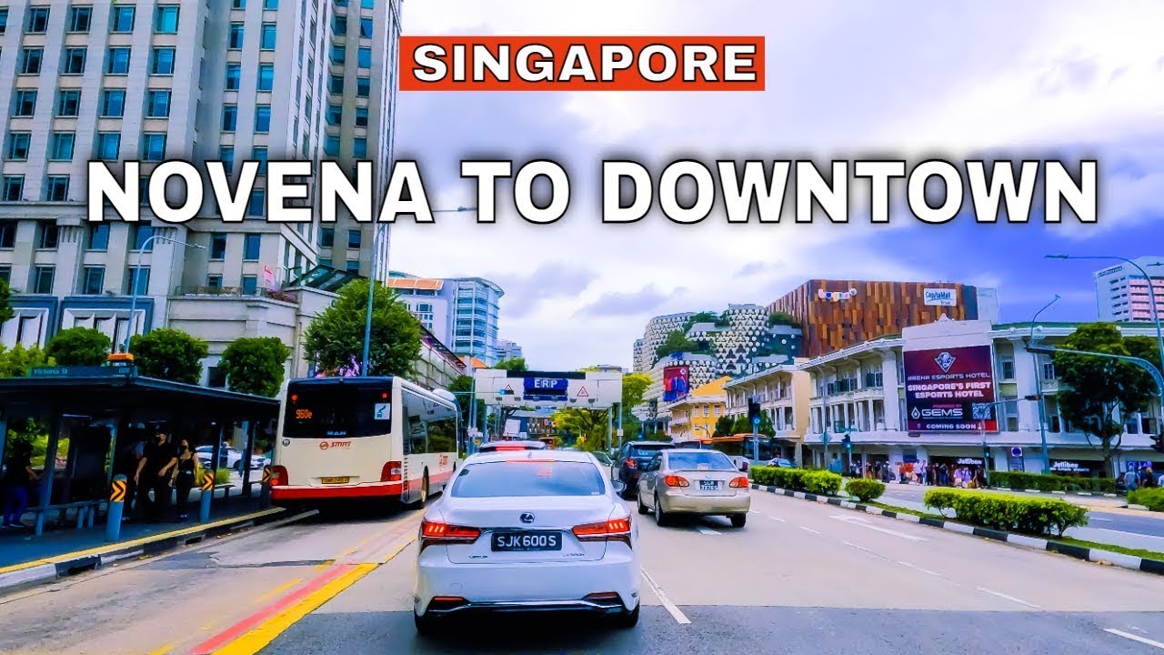 Singapore City Drive 4K | Novena to Downtown Core