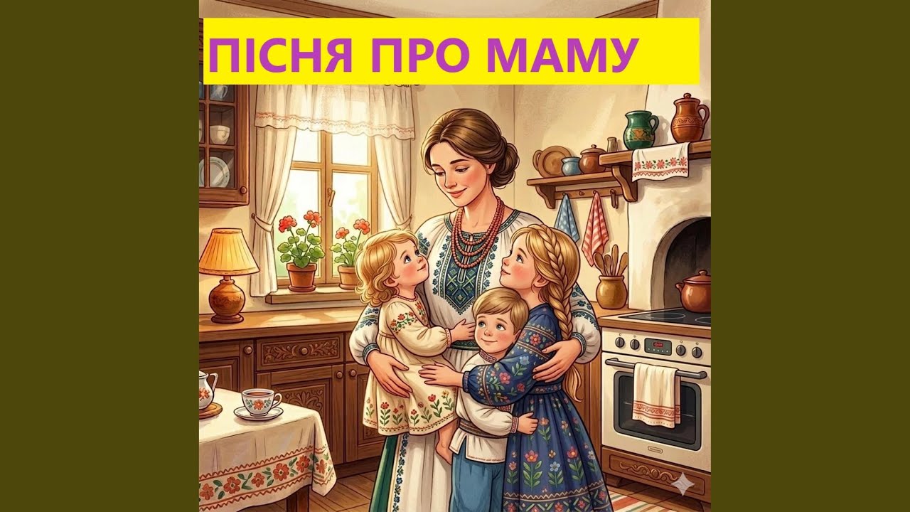 ПІСНЯ ПРО МАМУ (нова, сучасна пісня, дітям легко...