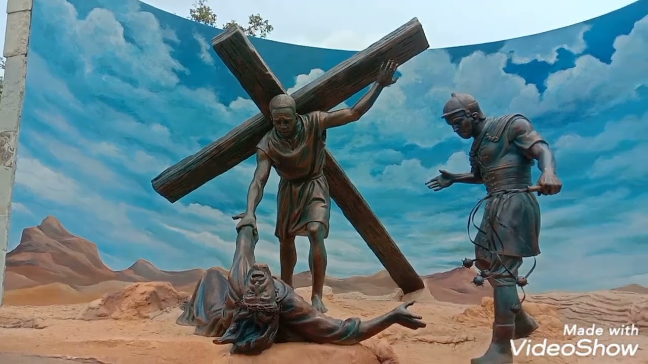 Gua Maria Podomoro Bunda Belas Kasih (Mater Miseri Cordiae) Sukamoro, Palembang.