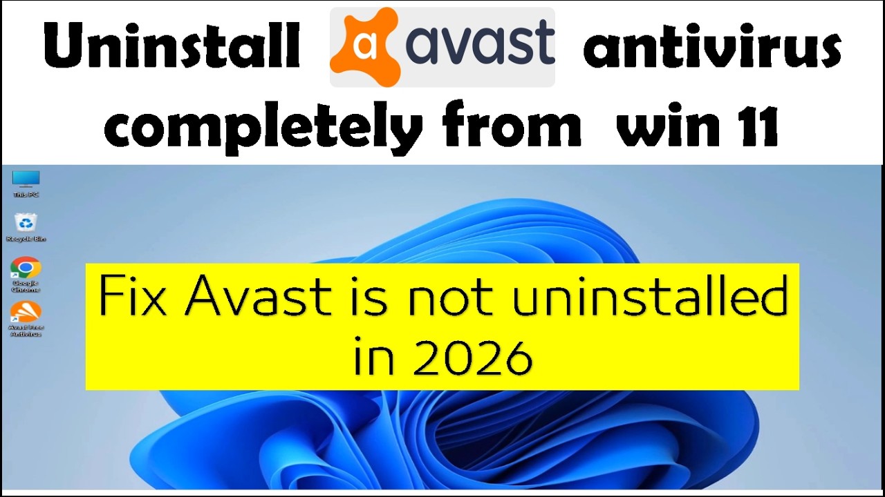 Как удалить антивирус Avast из Windows 11