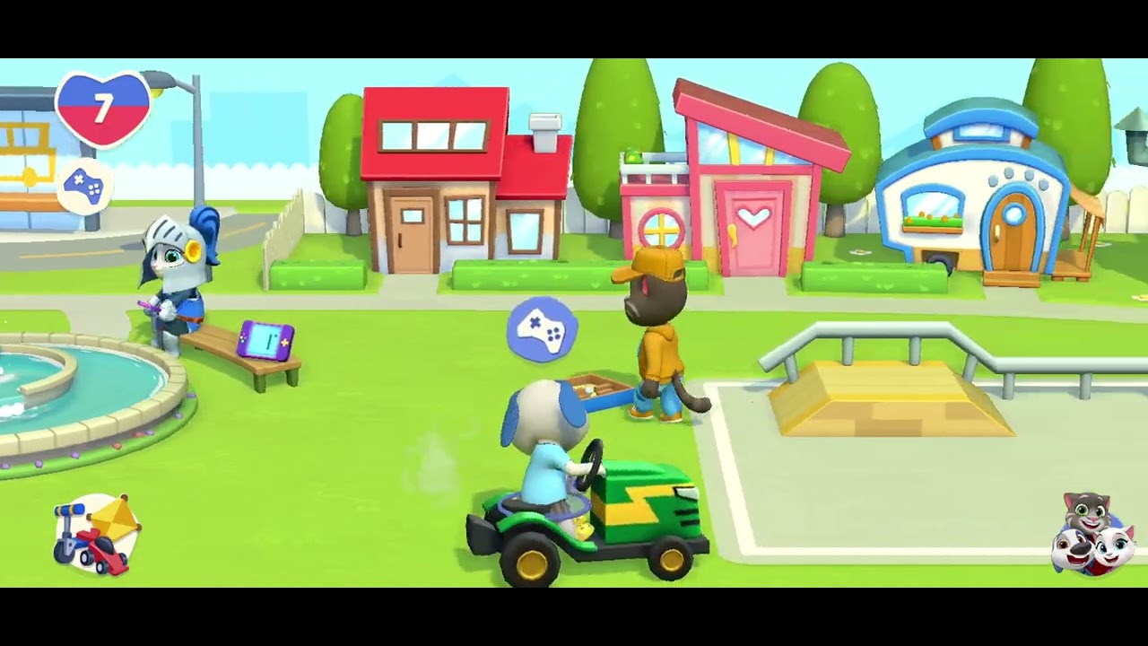 My talking tom friends 2 gameplay