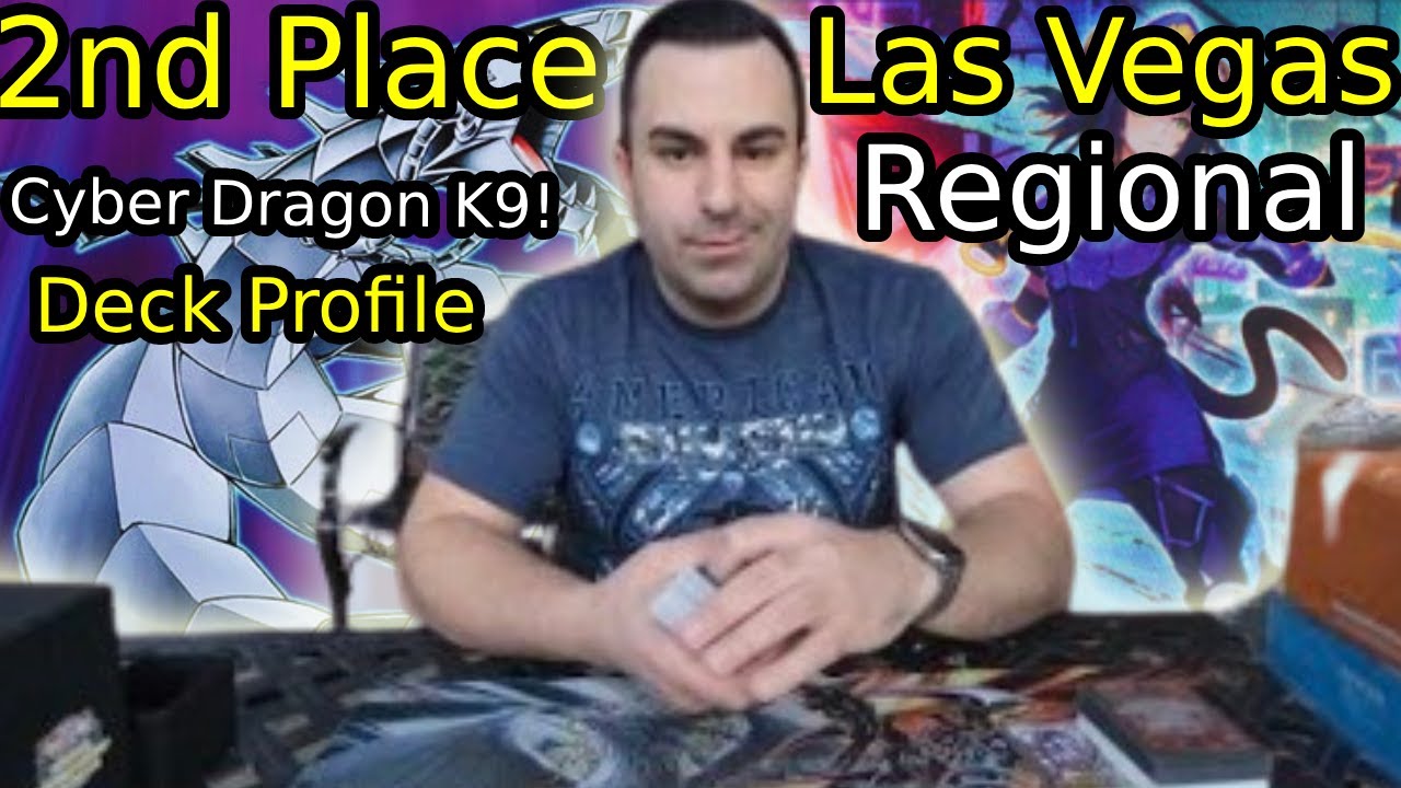 Профиль/комбо колоды/комбинации Yu-Gi-Oh!, региональный турнир в Лас-Вегасе, Cyber ​​Dragon K9 MA...