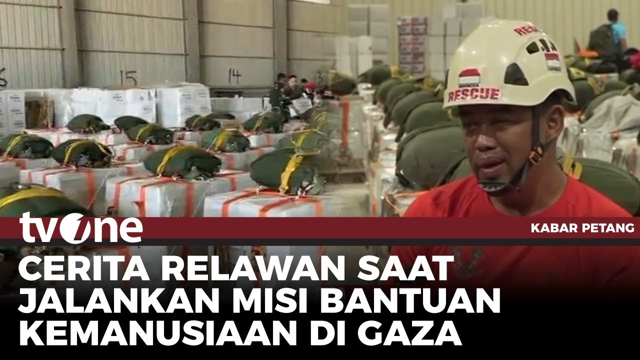 Hari Ketujuh Operasi Bantuan Kemanusiaan di Gaza | Kabar Petang tvOne