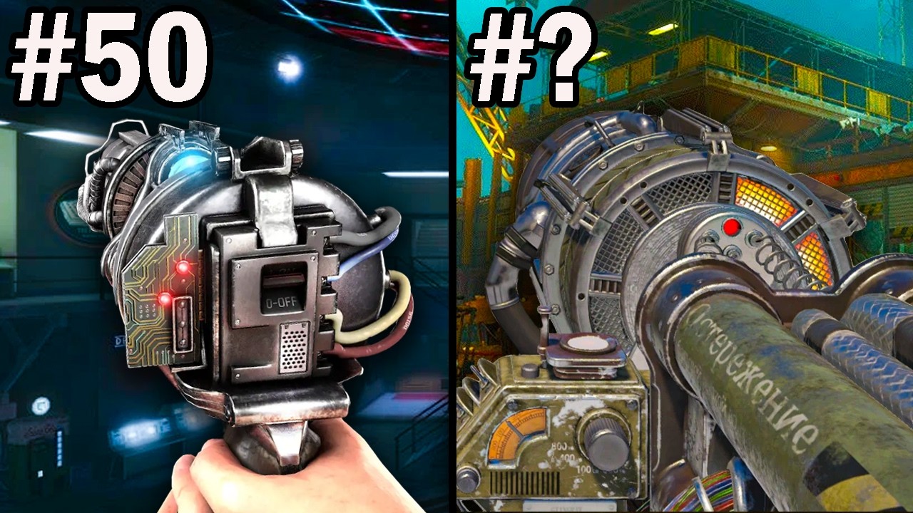Statistically Ranking EVERY Wonder Weapon in COD Zombies (WaW-Bo6)