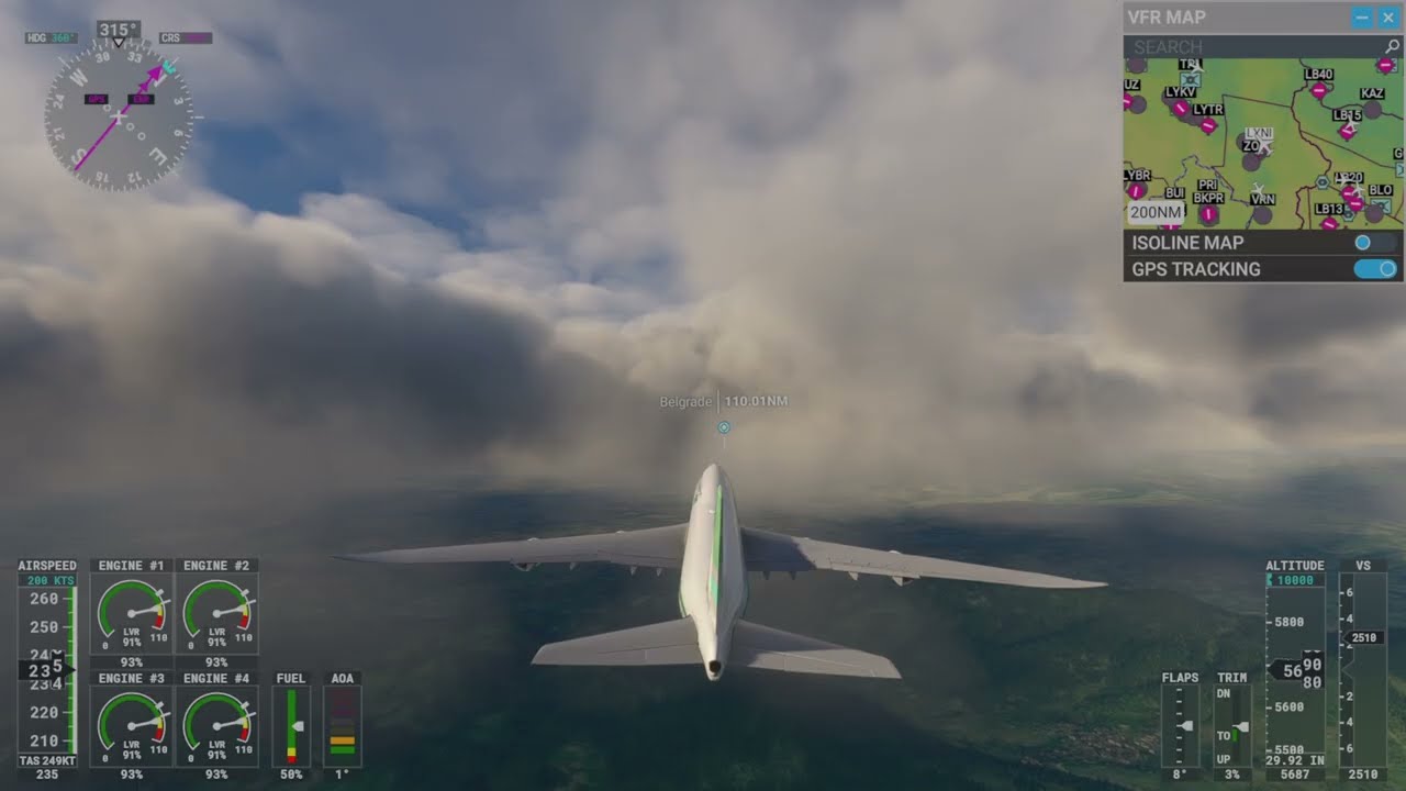 Serbia (All Countries Challenge; Microsoft Flight Simulator)