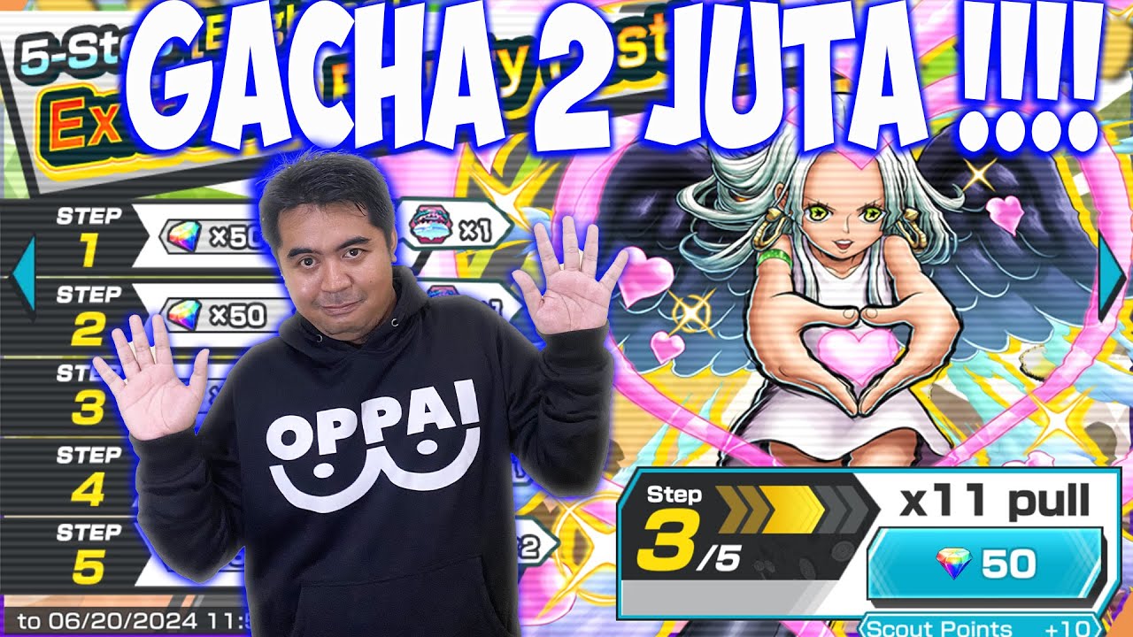 Top Up 2 Juta ++ Lagi Demi Gacha Extreme Terkuat Seraphim S-Snake 🔥🔥- One Piece Bounty Rush