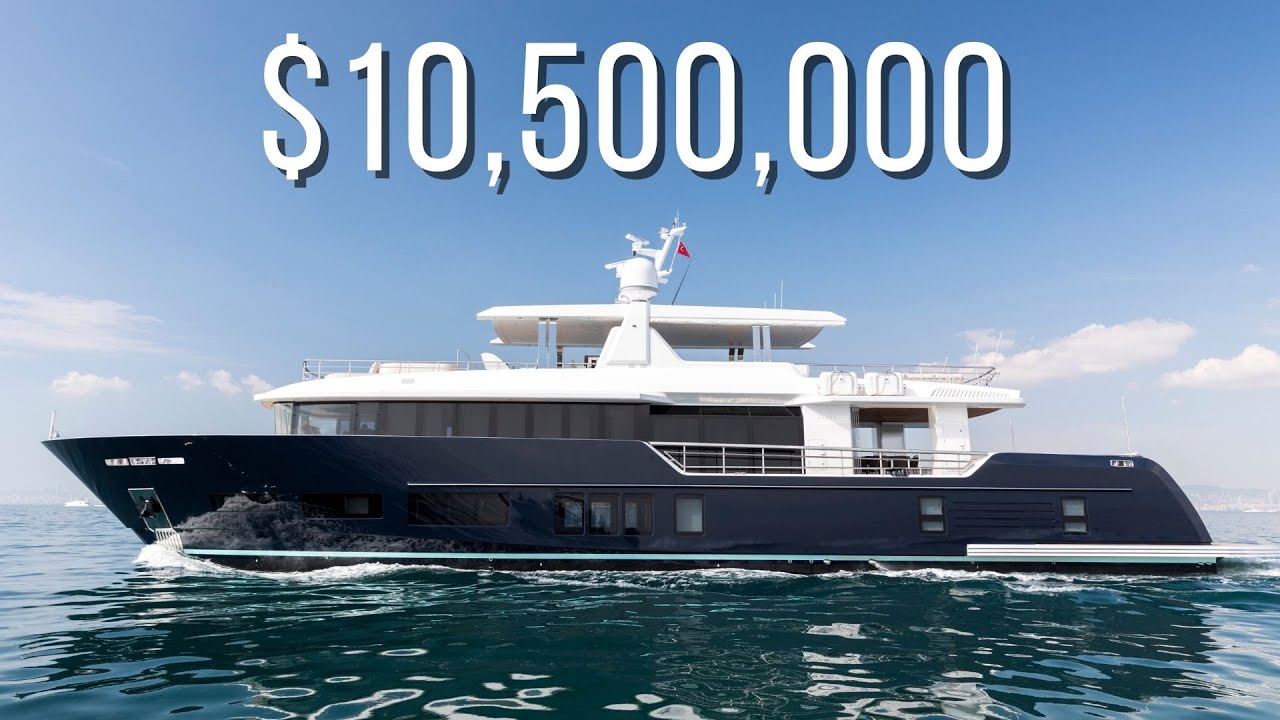 10,5 млн долларов США 2020 ALPHA 38M/125 'SuperYacht Tour Чартер сафари Моторная яхта с флайбриджем