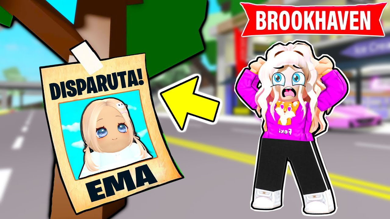 Fiica mea EMA a FUGIT de ACASA.. (Brookhaven)