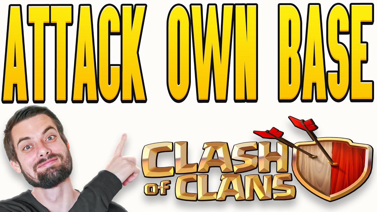 How To Attack Your Own Base In Clash Of Clans (EASY Tutorial)