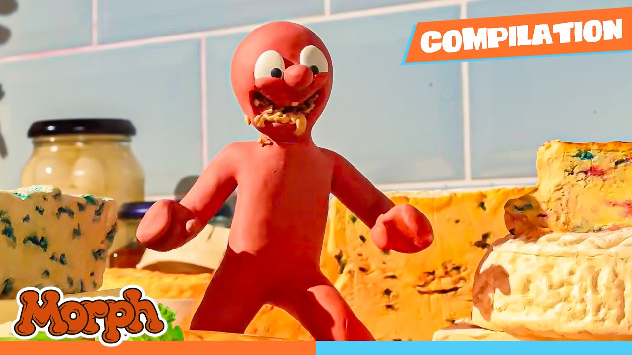 MORPH IS SO GOUDA AT MAKING CHEESE DISAPPEAR! 🧀😋 | Morph