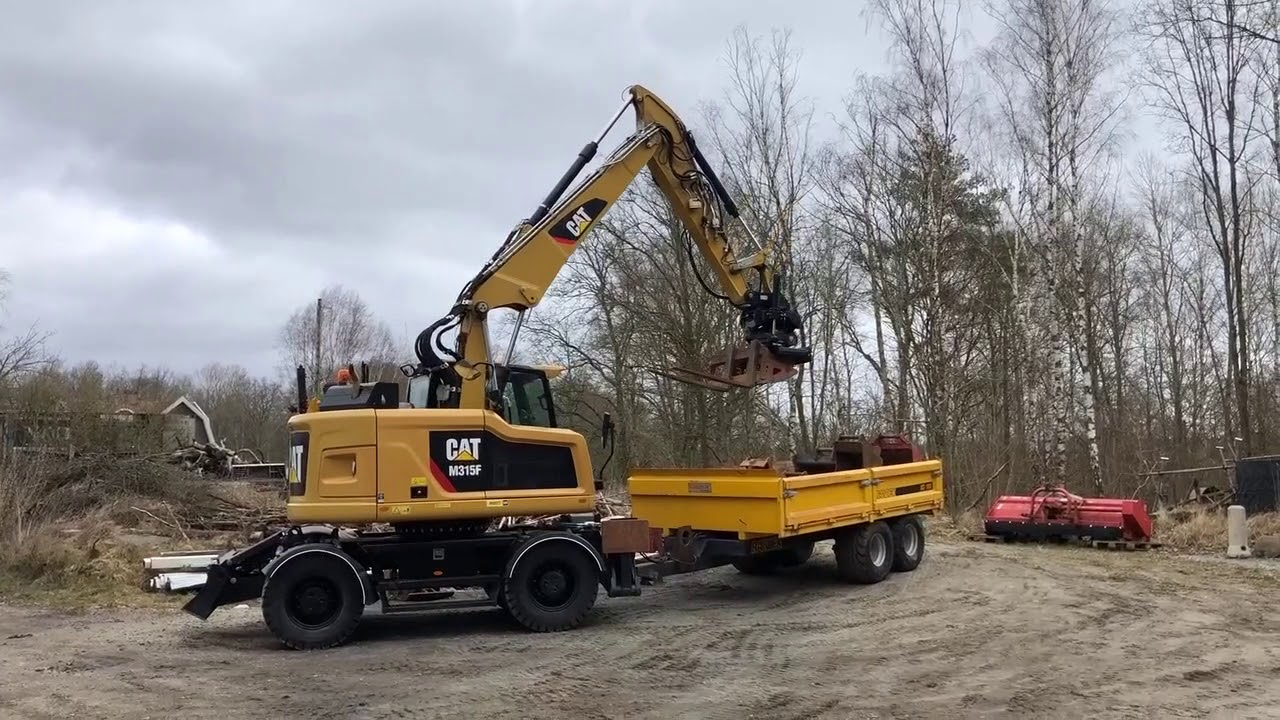 Köp Grävmaskin CAT M315F på Klaravik
