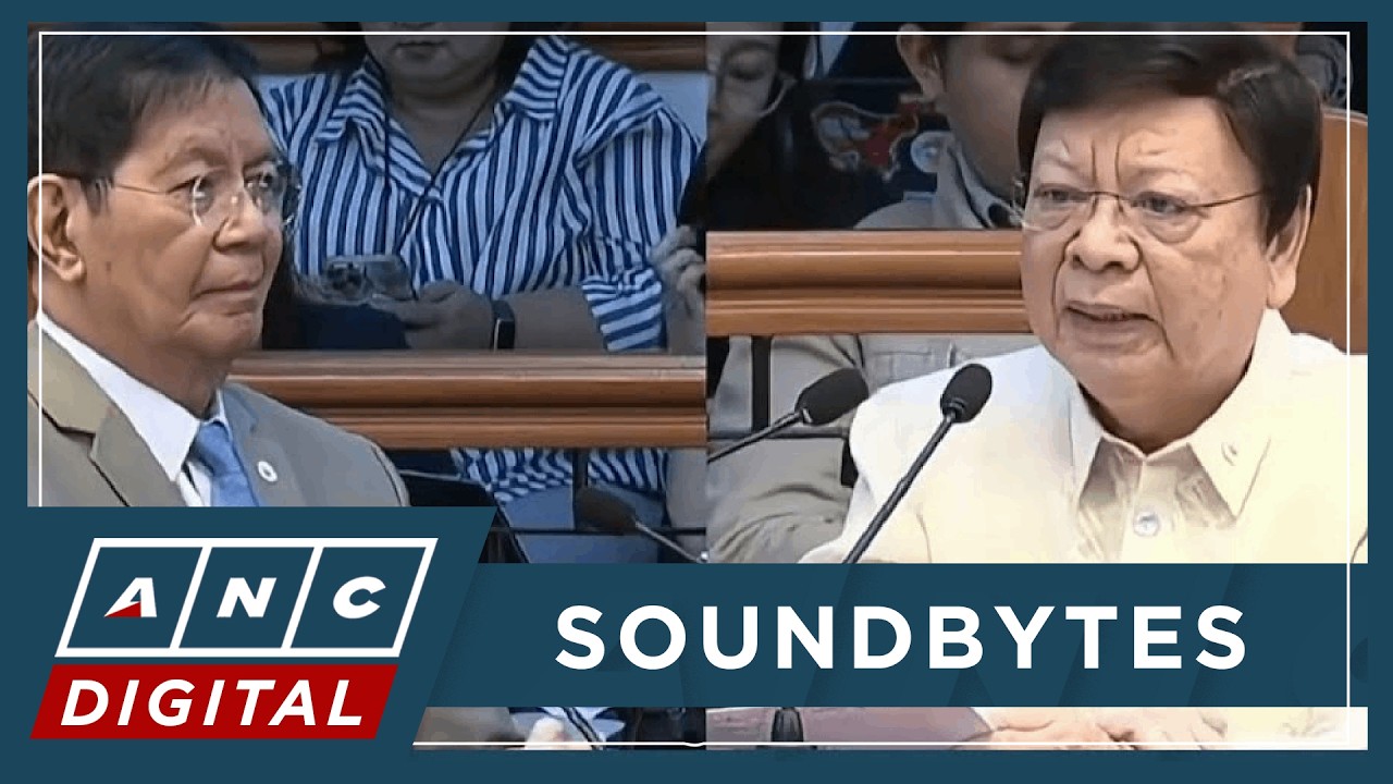 Lacson, Marcoleta face off over 'delayed' Blue Ribbon report | ANC