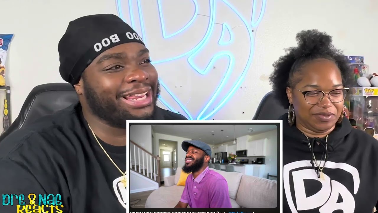 DARRYL MAYES WHEN YOU FORGET ABOUT FATHER’S DAY REACTION