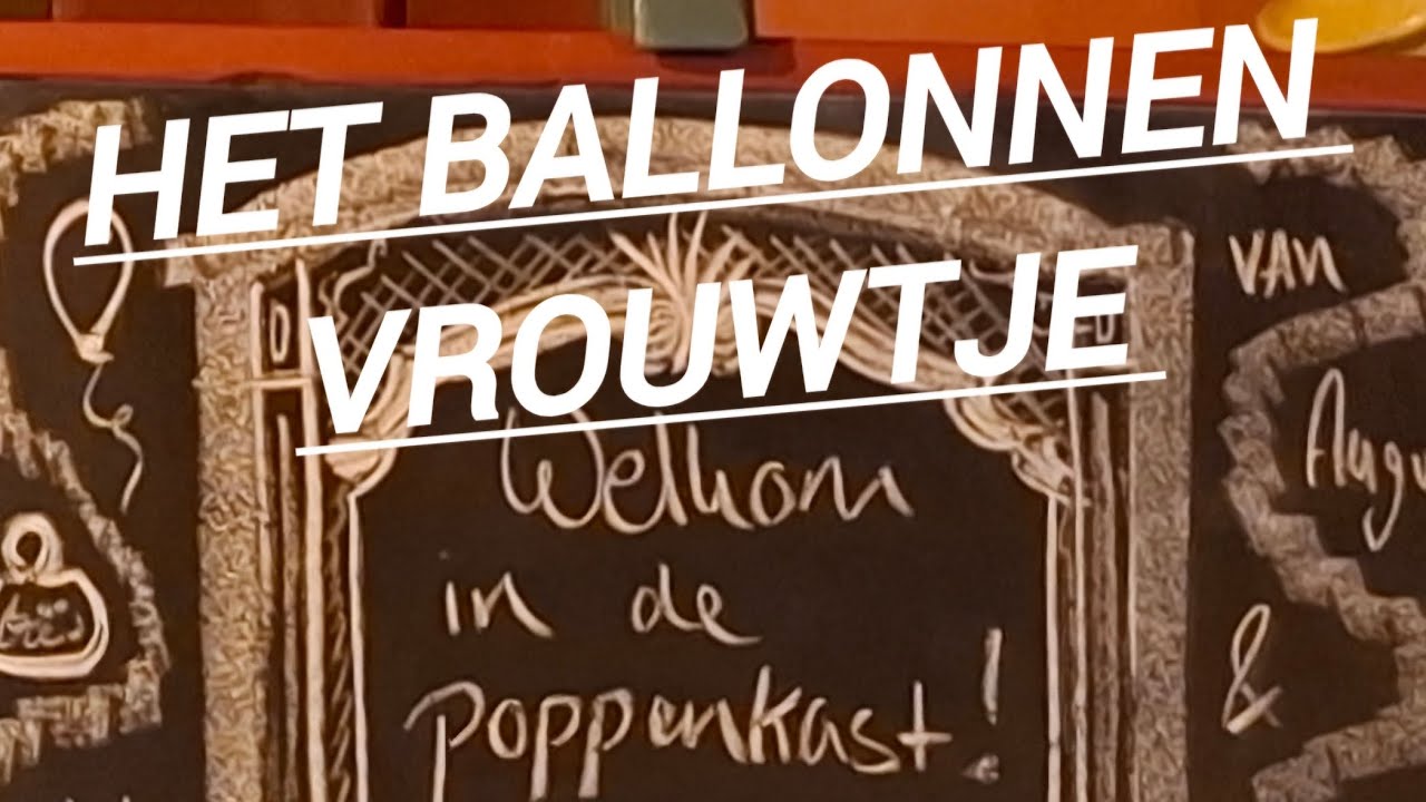 Het Ballonnen Vrouwtje. (Poppenkast, Volledige Show  - Winter Efteling #6)