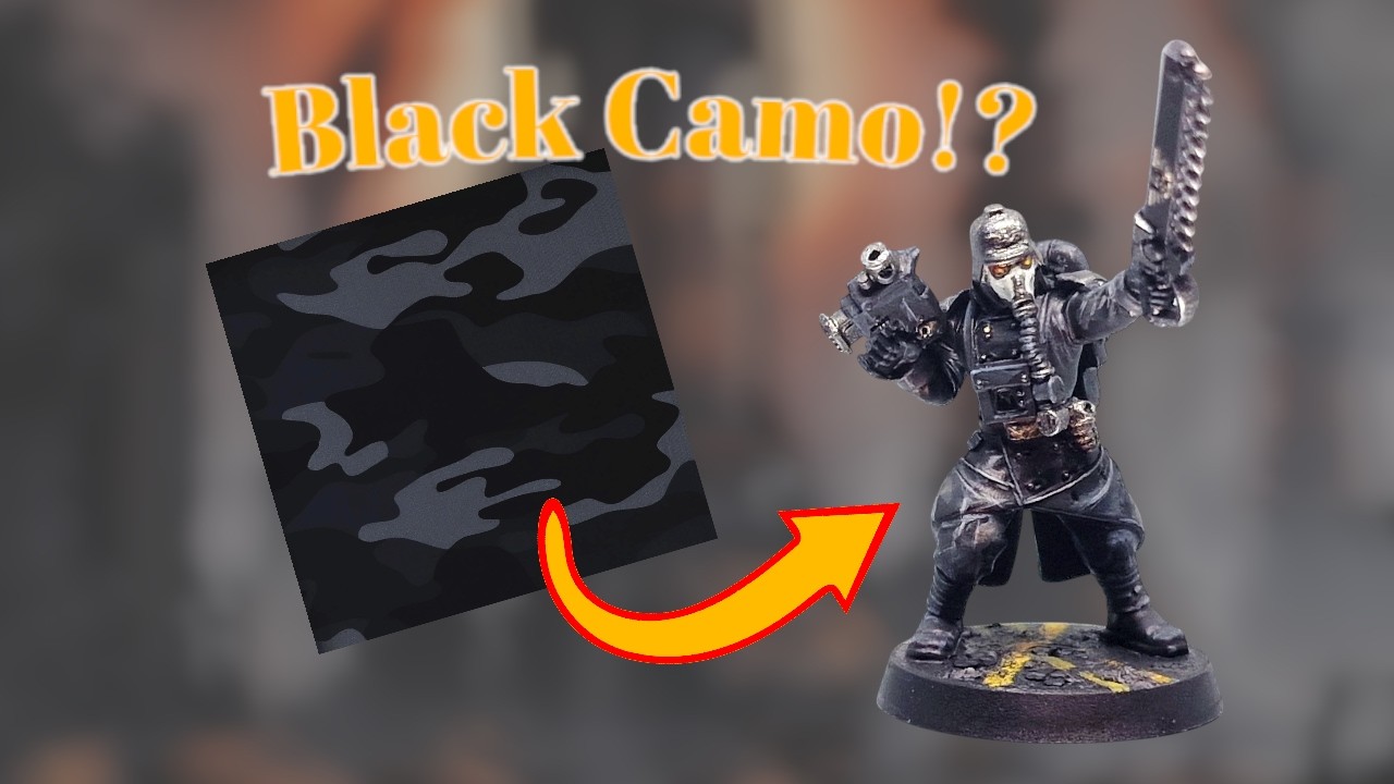Death Korps of Krieg Black Camouflage Colour Scheme