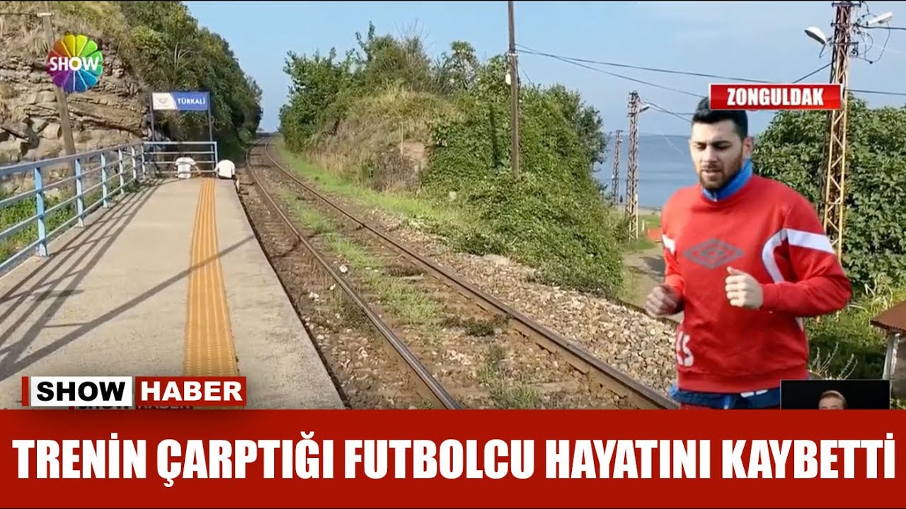Trenin çarptığı futbolcu hayatını kaybetti
