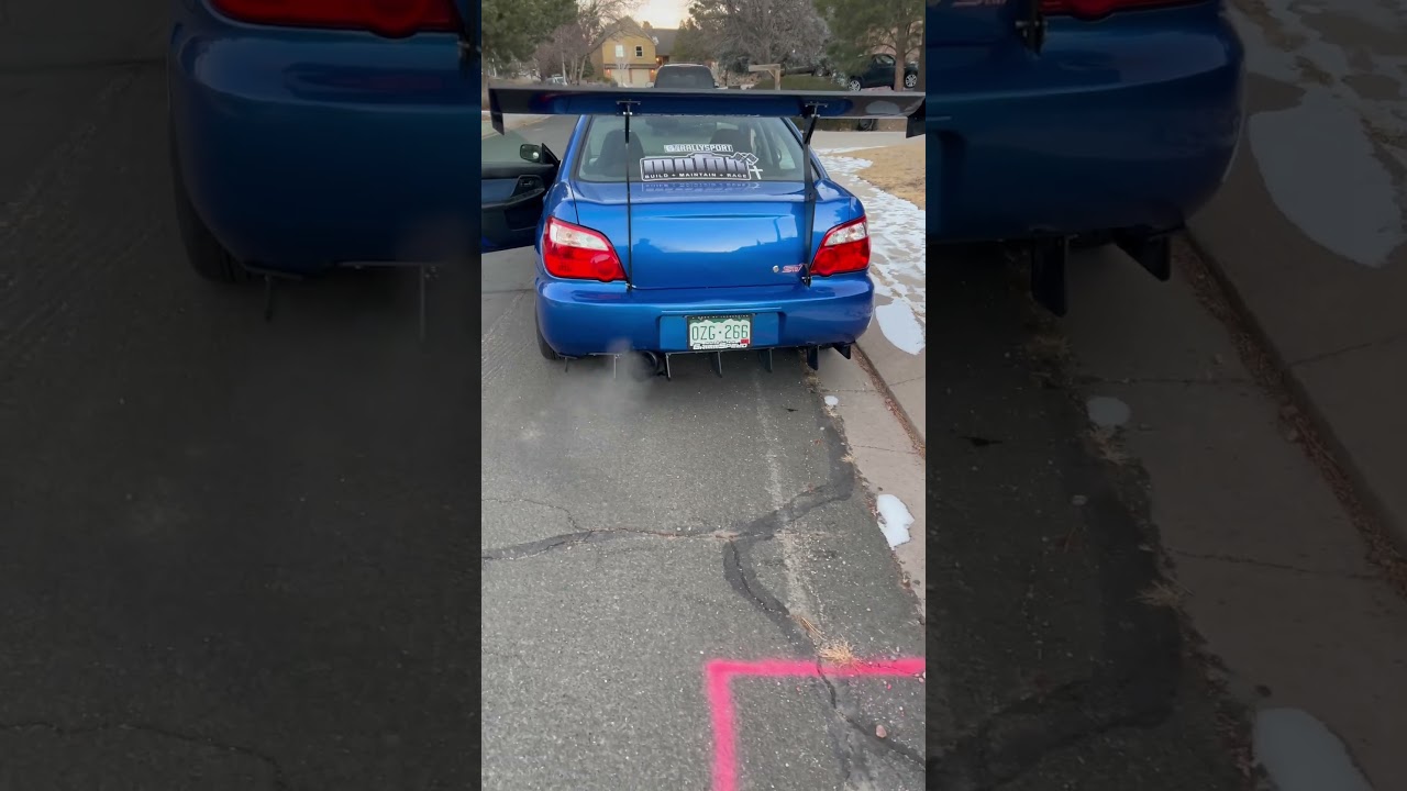 800+hp sti gsc s2 cams warm idle